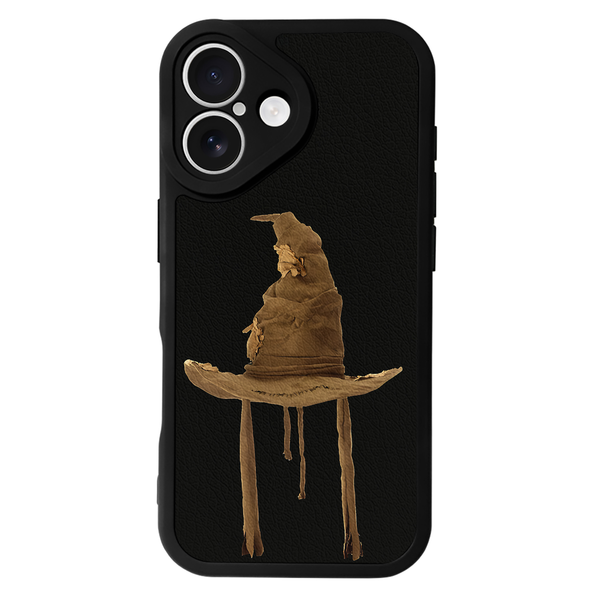 （画像用） Harry Potter ハリー・ポッターシリーズ 【iPhone 16シリーズ対応】シリコンスマホケース（レザー調） 材質：シリコン